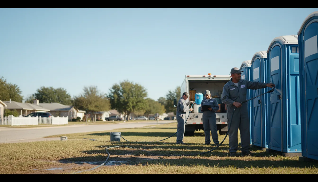 Long-Term Portable Toilet Rental in Hammond, LA near me